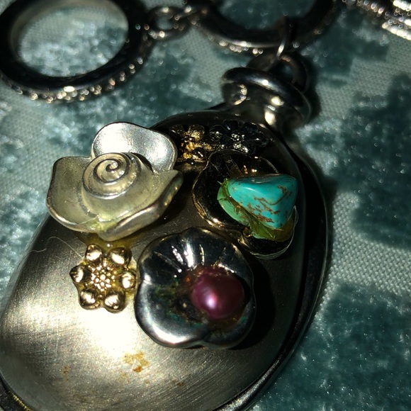 Vintage bracelet with natural stones - Picture 5 of 6